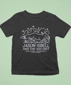 Jason Isbell And The 400 Unit Jan 29 2026 Oakland Ca Shirt
