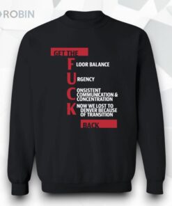 Jeff Van Gundy Get The Fck Back Shirt