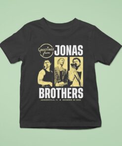 Jonas Brothers Greetings From Your Hometown Jacksonville, Fl 2025 Shirt