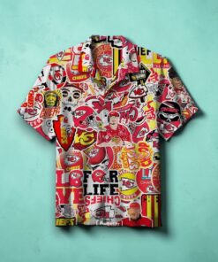 Kansas City Chiefs Fashion Hawaiian Shirt, Chiefs Team Gifts