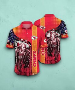 Kansas City Chiefs Halloween Aloha Shirt Halloween Hawaiian Shirt For Men Women, Chiefs Unique Gifts