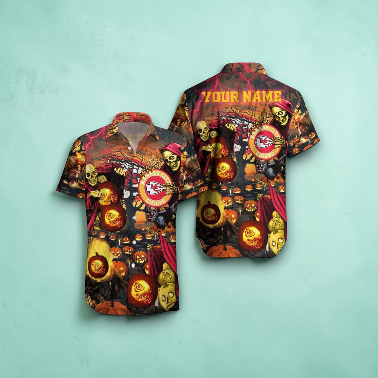 Kansas City Chiefs NFL Hawaiian Shirt Hot Trending 2023, Chiefs Clothing Kansas City Chiefs NFL Hawaiian Shirt Hot Trending 2023, Chiefs Clothing