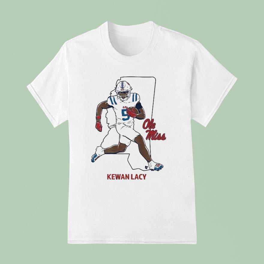 Kewan Lacy State Star Ole Miss Rebels Shirt Kewan Lacy State Star Ole Miss Rebels Shirt