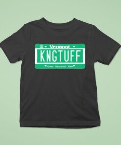 King Tuff Vt License Plate Shirt