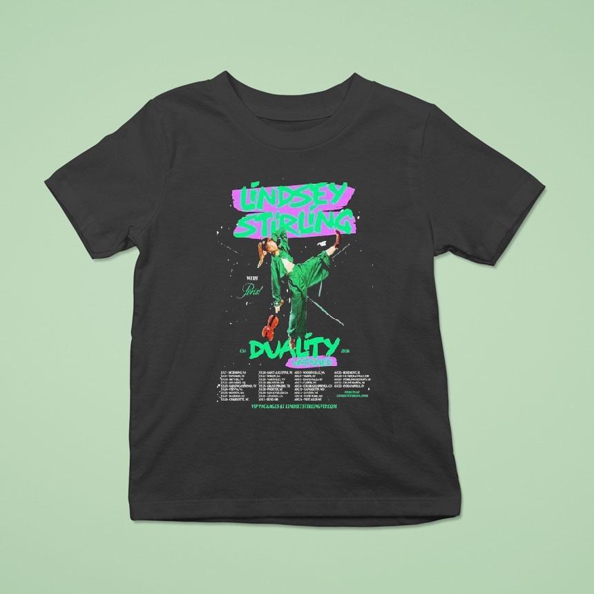 Lindsey Stirling Duality Untamed Usa Summer Tour 2026 Dates Shirt Lindsey Stirling Duality Untamed Usa Summer Tour 2026 Dates Shirt