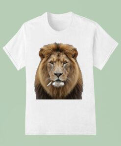 Lion Smoking Cigarette Shirt Lion Smoking Cigarette Shirt