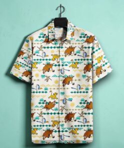 Lk Dn Baby Lion And Friends T Awesome High Funny Hawaiian Shirt