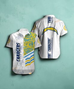 Los Angeles Chargers 3D Hawaiian Shirt For Fans, Chargers Fan Shirt
