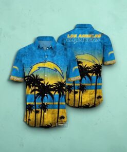 Los Angeles Chargers Blue Color La Team NFL Limited Hawaiian Shirt, Los Angeles Chargers Unique Gifts