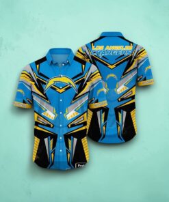 Los Angeles Chargers Hawaii Shirt For This Season Summer Collection, Los Angeles Chargers Team Gifts