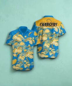 Los Angeles Chargers Hawaiian Aloha Shirt For Sale, Chargers Merchandise