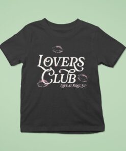 Love At First Sip Lovers Club Shirt