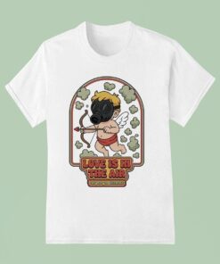 Love Is In The Air Gas Try Not Not Breathe Clouds Shirt