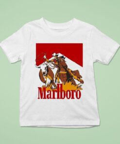 Marlboro Hunting Cowboy Cigarettes Shirt