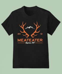 Meateater Elk Antlers Bozeman Mt 2012 Shirt