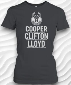 Milwaukee Bucks NBA Pioneers Cooper Clifton Lloyd 1950 2026 Shirt