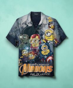 Minions Hero Minions Earth Mightiest Minions Funny Hawaiian Shirt