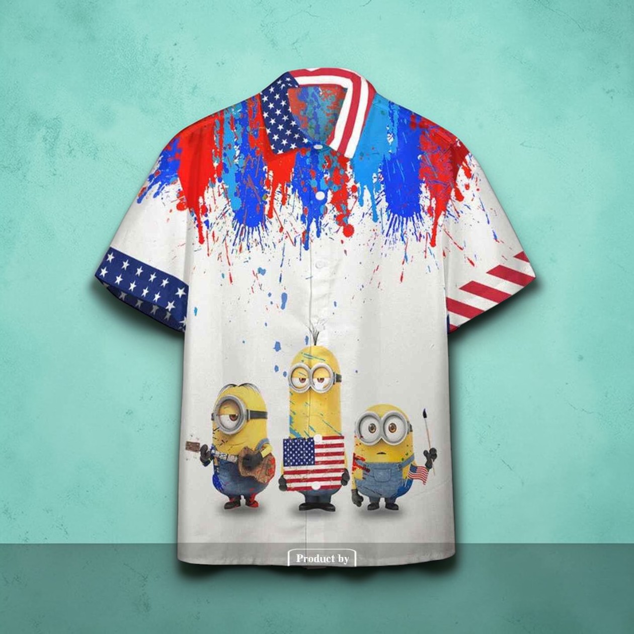 Minions Stuart Kelvin Bob Awesome Funny Hawaiian Shirt Minions Stuart Kelvin Bob Awesome Funny Hawaiian Shirt