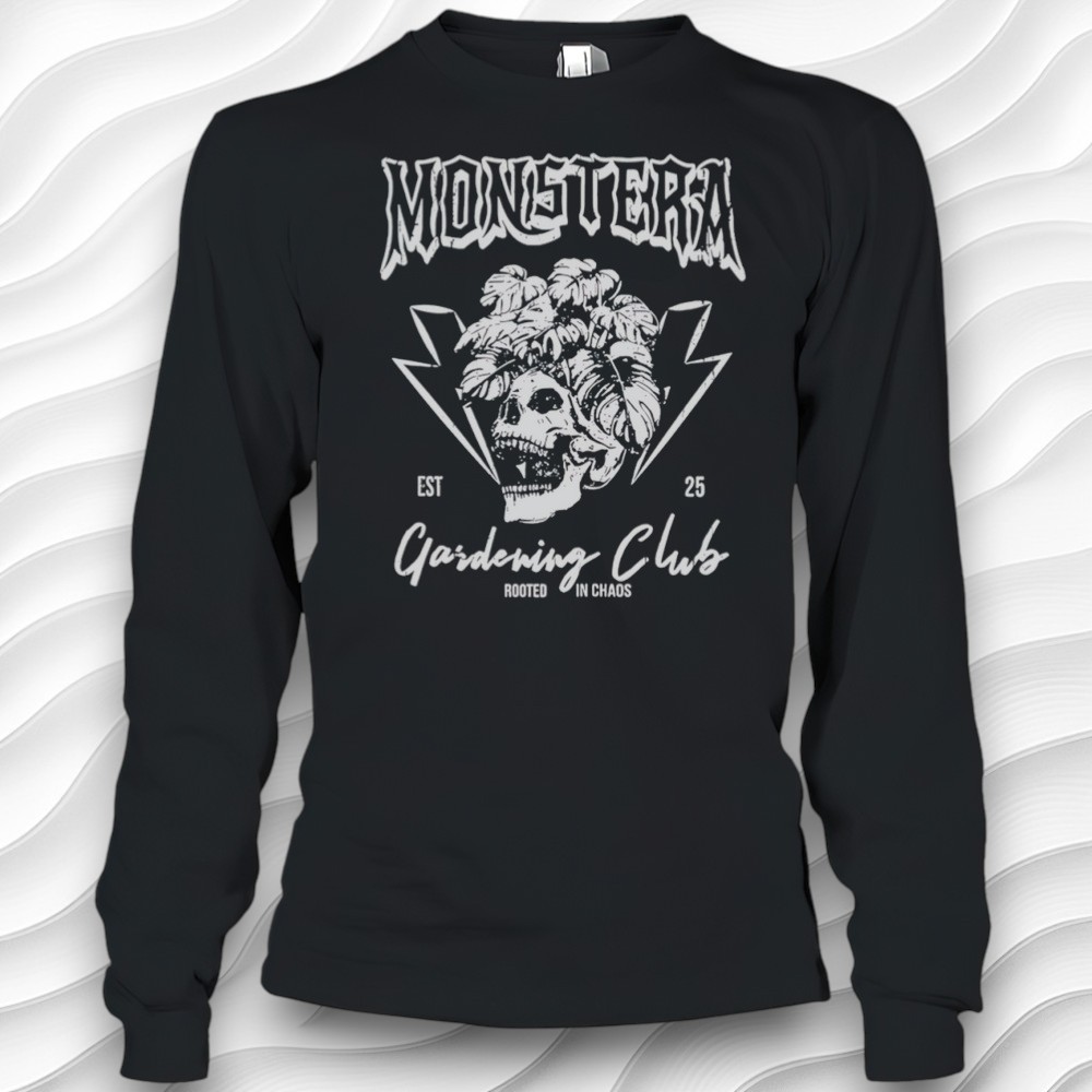 Monstera Gardening Club Plant Lover Shirt Monstera Gardening Club Plant Lover Shirt