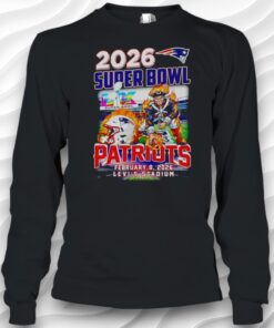 New England Patriots 2026 Super Bowl LIX Levis Stadium Shirt