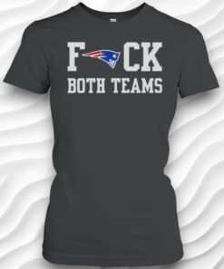 New England Patriots Football Fuck Both Teams Logo Shirt