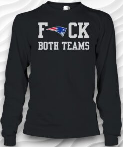 New England Patriots Football Fuck Both Teams Logo Shirt