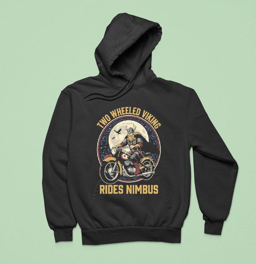 Nimbus Two Wheeled Viking Rides Nimbus Motor Shirt Nimbus Two Wheeled Viking Rides Nimbus Motor Shirt
