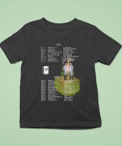 Nite Usa Europe Tour 2026 Dates Shirt