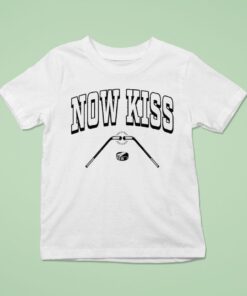 Now Kiss Hockey Shirt
