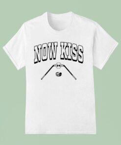Now Kiss Hockey Shirt