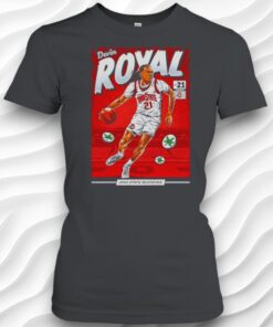 Ohio State Buckeyes Basketball 21 Devin Royal Comic Shirt