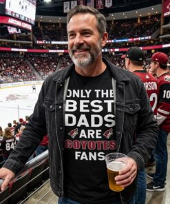 Only The Best Dads Are Fans Arizona Coyotes Unisex Shirt, is cool gift