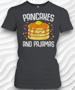 Pancakes And Pajamas Funny Cute Kawaii Pancake Lover Toddler Shirt