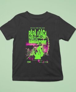 Papa Roach Mar 31 2026 Singapore Expo Shirt