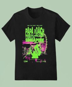 Papa Roach Mar 31 2026 Singapore Expo Shirt