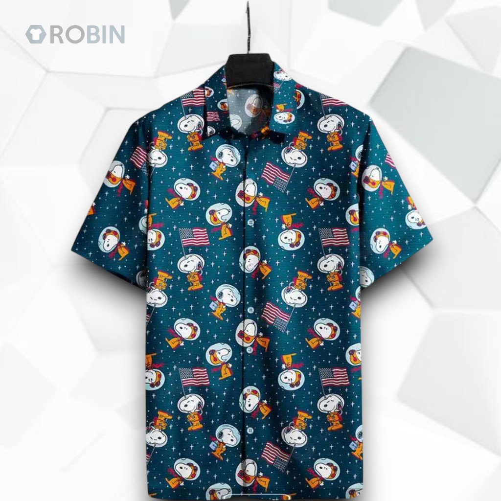 Peanut Peanut Beagle In Space Cute High Quanlity Funny Hawaiian Shirt Peanut Peanut Beagle In Space Cute High Quanlity Funny Hawaiian Shirt