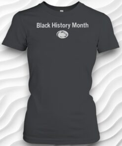 Penn State Nittany Lions Football Black History Month Logo Shirt