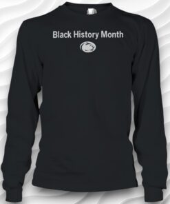 Penn State Nittany Lions Football Black History Month Logo Shirt