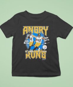 Pittsburgh Slers Jaylen Warren And Najee Harris Angry Runs Good Morning Football Nfl Shirt