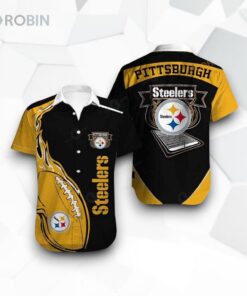Pittsburgh Steelers Trending Funny Hawaiian Shirt, Steelers Apparel