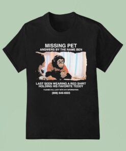 Primate Missing Pet Answers By The Name Ben Last Seen Wearing A Red Shirt