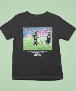 Rashid Shaheed Seattle Seahawks Jan 17 2026 Nfl Flash Features Shirt