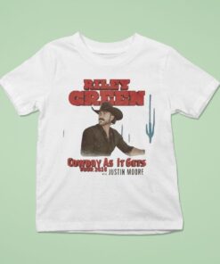 Riley Green Cowboy As It Gets Tour 2026 Justin Moore Shirt