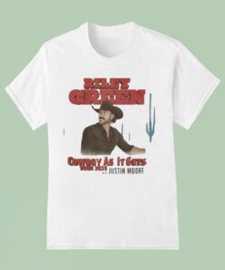 Riley Green Cowboy As It Gets Tour 2026 Justin Moore Shirt