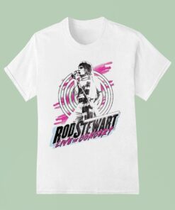 Rod Stewart Live In ConcerUnisex Shirt