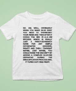 Romy And Michele Invented Post-it’s Recipe Shirt