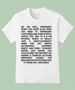 Romy And Michele Invented Post-it’s Recipe Shirt