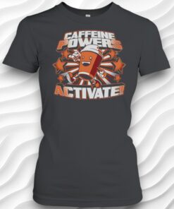 Roy It Crowd Caffeine Powers Activate Shirt