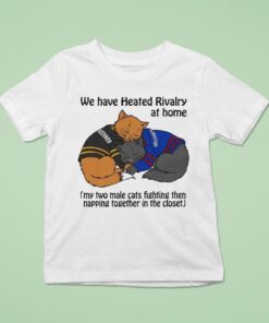 Rozanov And Hollander We Have Heated Rivalry At Home My Two Male Cats Fighting Then Napping Together In The CloseUnisex Shirt