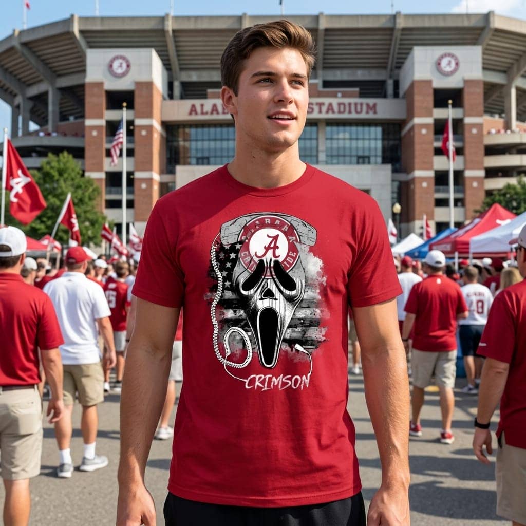 Scream Alabama Crimson Tide Unisex Shirt Scream Alabama Crimson Tide Unisex Shirt
